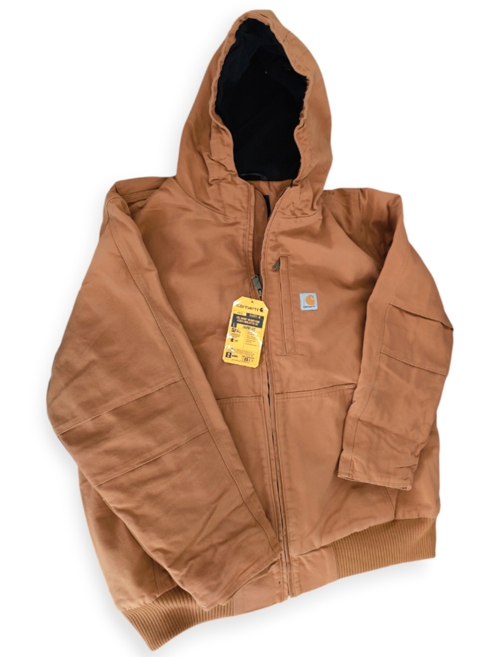 Full Swing® Loose Fit Washed Duck Fleece-Lined Active Jac - 2 Warmer Rating